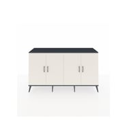 Hyperion Konsol 6 Raflı 4 Kapaklı 176x44x99 Antrasit-Aytaşı