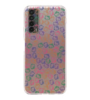 Huawei P Smart 2019  Kamera korumalı Kapak Hello Kitty Tasarımlı  Şeffaf Kılıf