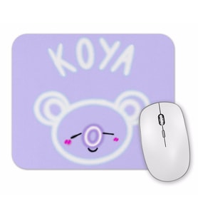 Bt21 Glowing Koya Bts Mouse Pad