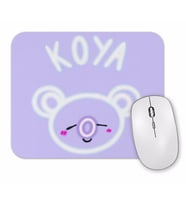 Bt21 Glowing Koya Bts Mouse Pad