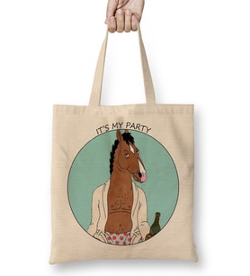Bojack Horseman 03 Bez Çanta Uzun Saplı