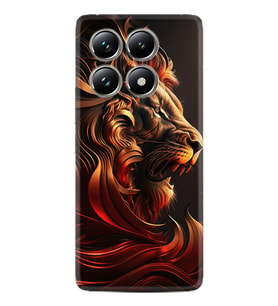 Xiaomi Redmi Note 14 Pro Plus Kılıf Boutique Baskılı Resimli Süper Arslan Pcode -072