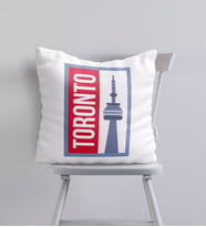 BK Gift Toronto Tasarımlı Yastık - Model 1