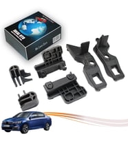 Citroen C Elysee 2017-2024 İçin Sol & Sağ Far Bağlantı Plastik Seti 9805552680, 9805551980