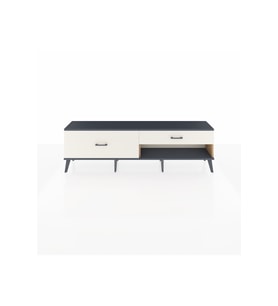 Arges TV Ünitesi 2 Çekmeceli  176x30x51 Çam-Antrasit/Aytaşı