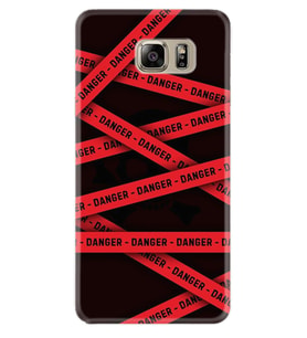 Samsung S7 Edge S20 Fe Plus Ultra S21 S22 Kılıf Boyun Askılı Silikon Danger 1372