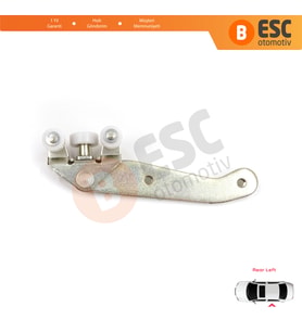 VW Transporter T4 Caravelle 1990-2003 için Sol Arka Sürgülü Kapı Alt Makarası 701843405B