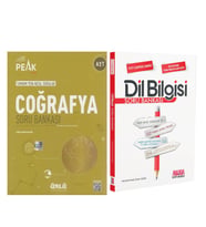 Ünlü Yayıncılık AYT Coğrafya Best Peak ve AKM Dil Bilgisi Soru Bankası Seti 2 Kitap