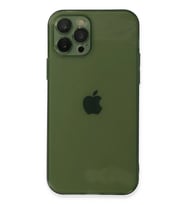 Durukar® iPhone 12 Pro Kılıf Fly Lens Silikon - Yeşil