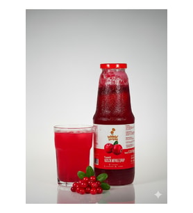 TANELİ KIZILCIK ŞURUBU - 1350 GR