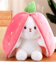 Pababo Gold Pelüş Çilek Tavşan (Pembe)