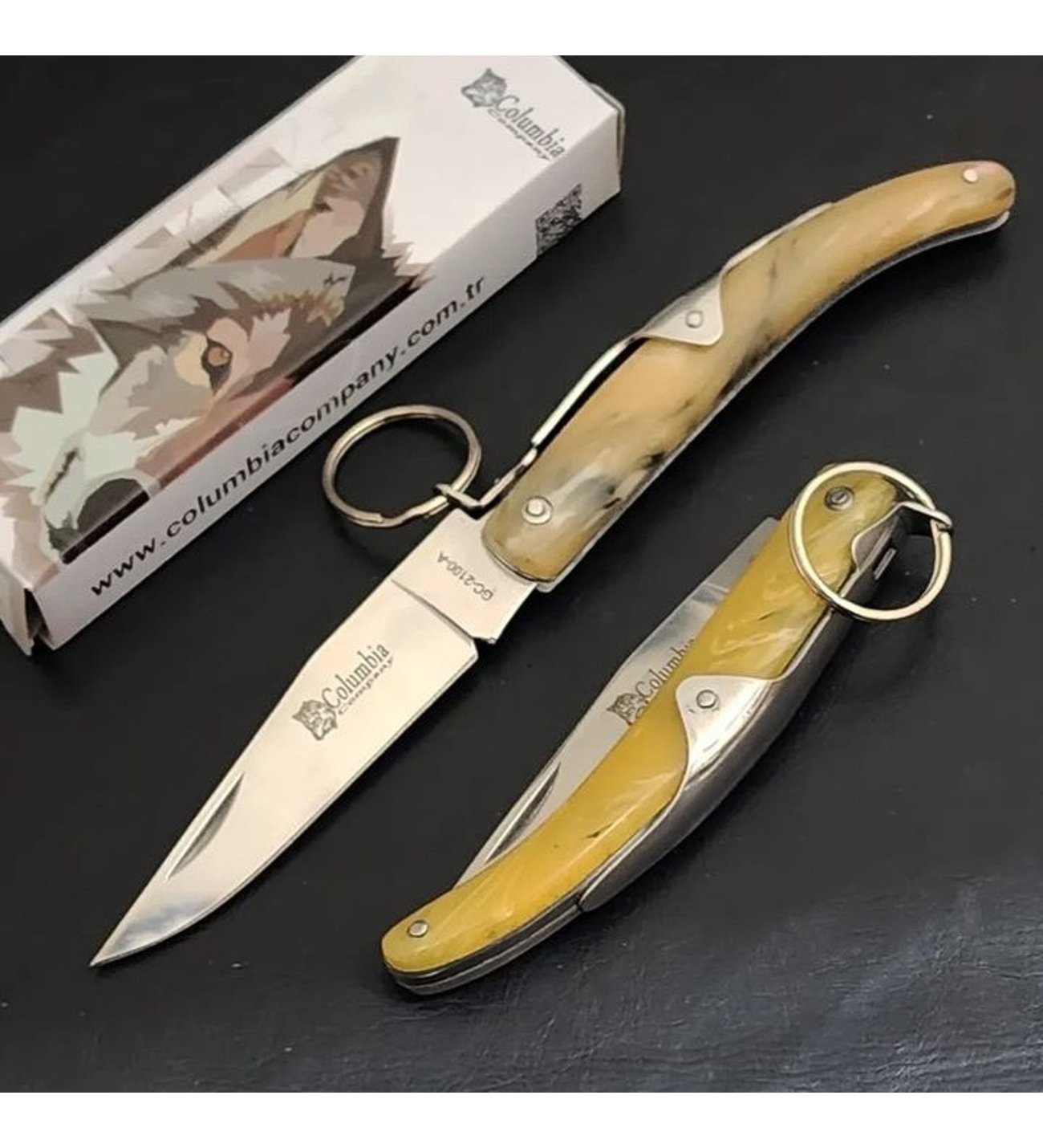 ORJİNAL kolumbia okapi manual çaki 18 cm krem ??
