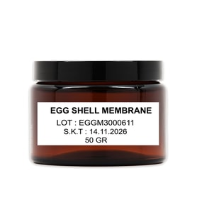 Yumurta Kabuğu Zarı Ekstraktı (Egg Shell Membrane) – 50 gr