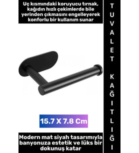 #TuvaletKağıtlığı Kendinden Yapışkanlı Montaj Gerektirmez İz Bırakmaz Suya Neme Buhara Dayanıklı Kay