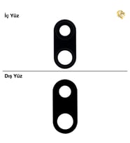 Xiaomi Redmi Note 7 Uyumlu Kamera Lensi Kamera Camı Lens Camı Arka Kamera Camı Camera Lens Glass