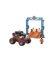 Hot Wheels Mega Hot Wheels Smash N Crash Bone Shaker Crush Course Hkf87