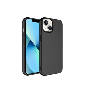 Apple iPhone 14 Uyumlu Kılıf Zore Mara Lansman Kapak (Siyah)
