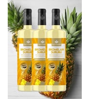 AFTAMİN Bromelain Ananas Içeren Detox Şurubu Bromelain Detox L-carnitin Içeren Detox Şurubu 3 Adet