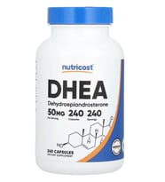 Nutricost DHEA 50mg, 240 Capsules - Gluten Free, Soy Free, Non-GMO (Renksiz)