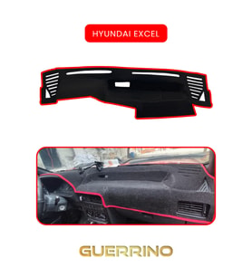 HYUNDAİ EXCELTORPİDO KORUMA HALISI KIRMIZI KENAR