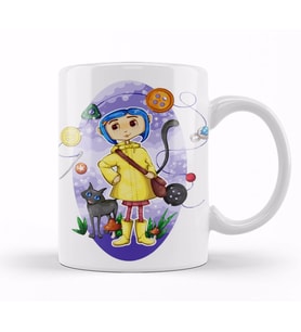 Coraline Jones 01 Kupa Bardak Porselen