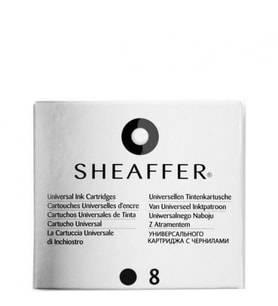 Sheaffer VFM Serisi Kartuş (Siyah) 93100