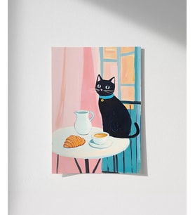 Çerçevesiz Poster Croissant Watch