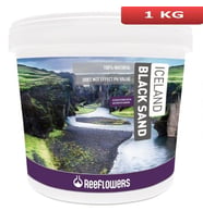 ReeFlowers Iceland Black Sand Akvaryum Kumu (3-5 Mm) 1 Kg IBS25K2