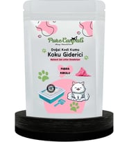 Kedi Kumu Koku Giderici- Kötü Kokuları Giderir - Doğal Koku Giderici -Pudra Kokulu 240 Gr