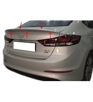 Hyundai Elantra Uyumlu 6 Spoiler Bagaj Gt Fiber 2016-2019