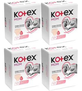 Kotex Mom Lohusa Külodu - Külot Bez S - Small - Küçük / M - Medium - Orta 32 Li Set (4PK*8) (Bej)