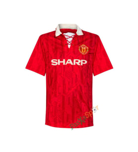 Nostalji Manchester United 1992/93 Sezonu Iç Saha Retro Forma Modeli