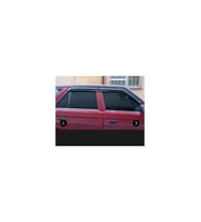 Skoda Favorit 1993 ve Üzeri Cam 4 Parça Çıtası Krom Paslanmaz Çelik