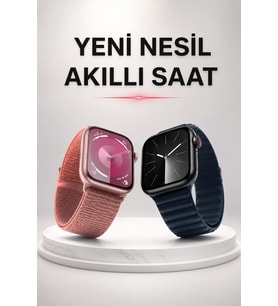 Akıllı Saat İos Andorid Destekli Arama Özeliği Sensörlü Bluetooth Bağlantılı
