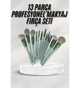 Dayanıklı Makyaj Fırçası Seti 13 Parça Yumuşak Kıllı Fırçalar Allık Fondöten Far Fırçası