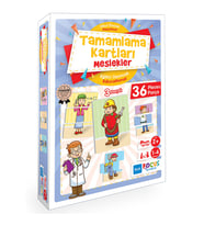 Focus Games Tamamlama Kartları Meslekler 36 Parça Renkli (Çok Renkli)