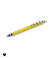 Kişiye Özel Sarı ve Gümüş Renk Metal Tükenmez Kalem GDTK-904140
