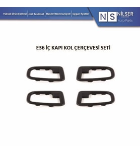 Bmw E36 İç Kapı Kol Çerçevesi Seti 4 adet Takım 