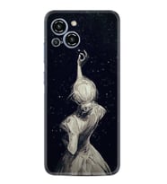 Reeder S23 Max Pro Kılıf Resimli Desenli Baskılı Silikon Star Woman 1332