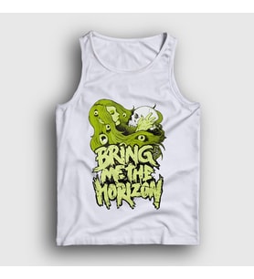 Presmono Unisex Beyaz Green Bring Me The Horizon Atlet 20913tt