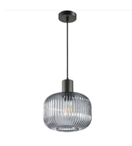 MYLİGHTS RUSTİK  FÜME AVİZE 20CM  SPOR TEKLİ AVİZE cafe  salon koridor yatak odası  