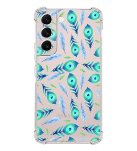 PrintiFy Samsung Galaxy S22 Plus Uyumlu Nazar Boncuğu 3 Baskılı Şeffaf Köşe Korumalı Antişok Kılıf