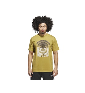 adidas Photoreal Tee Erkek Basketbol Tişörtü JX1740 Yeşil