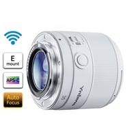 Yongnuo 35mm F1.8S DA DSM WL APS-C Otofokus Wireless Lens, Beyaz (Sony E)