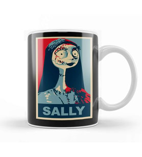Sally Propaganda Sally Skellington Kupa Bardak Porselen