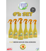Melon Oda Spreyi 400 ml - 6'lı Eko Paket  Air Freshener Neon Kavun Oda Kokusu