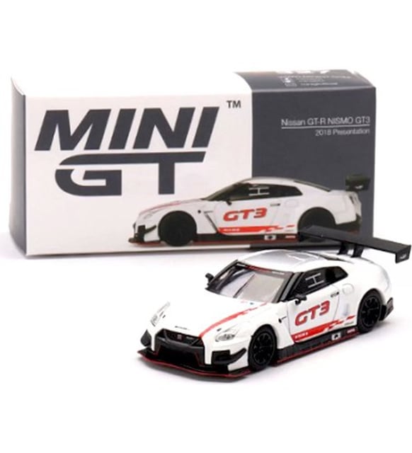 Mini Gt 327 1:64 2018 Nissan Gt-R Nismo Gt3 Model Araba