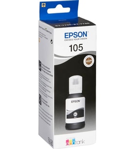 EPSON 105 T00Q140 Ecotank Bk Ink Bottle L7160