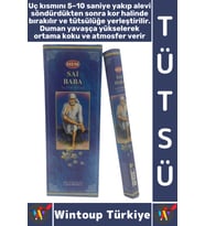 #Tütsü Ev Ofis Meditasyon Yoga Enerji Odaklanma Zihinsel Açılım Chakra Hoş Uzun Kokulu Çubuk Tütsü