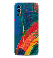 General Mobile GM 23 Kılıf Silikon Desen Özel Seri Ressam Sulu Boya 1600